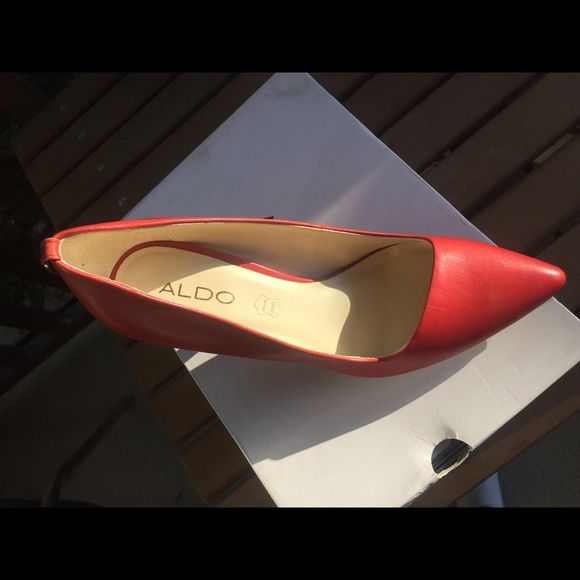 Aldo Nydiven Dress Pump (Red) - Picture 2 of 5